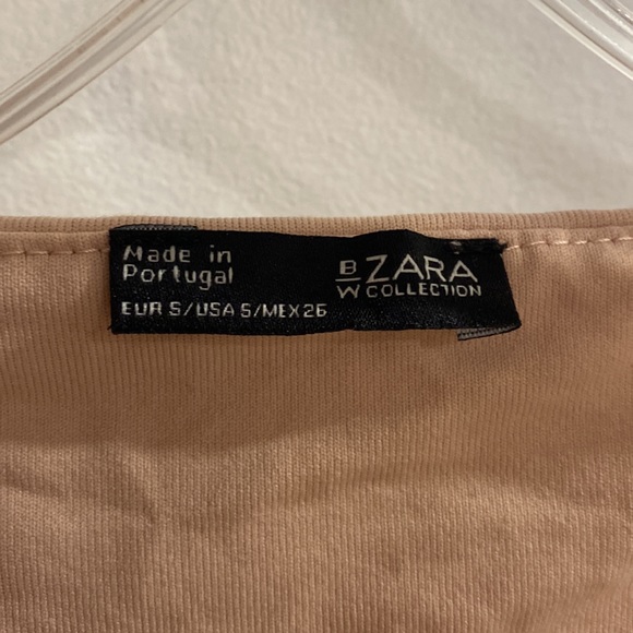 ZARA COLLECTION nude blush tank lined S - Picture 2 of 3